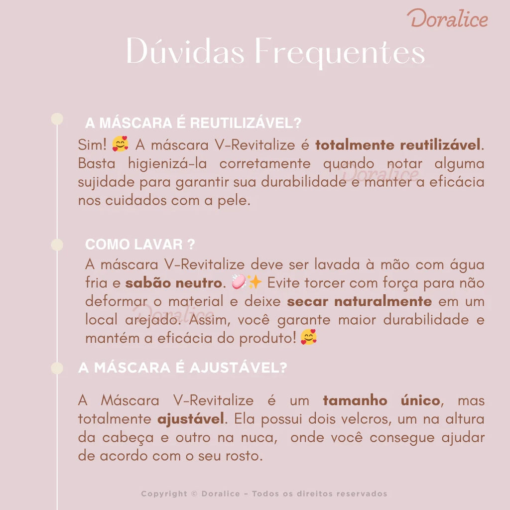 V-Revitalize™ - Máscara de Contorno Facial - Suaviza Rugas, Papada e Modela o Rosto