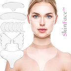 SkinFace™ - Adesivos de Silicone Rejuvenescedor Anti Rugas